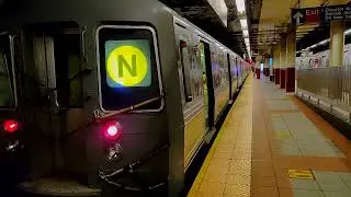 NYC Subway: Delayed (N) Trains to/from Court Street (Broadway Fastrak)