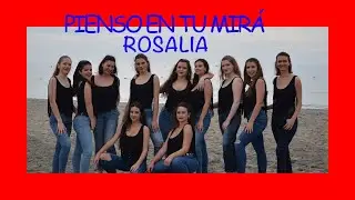 Coreografia de ✅ ROSALÍA - Pienso en tu MIRÁ 💃🏻