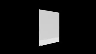 HDAM350W REHHD Designer Aluminium Flat Panel Far Infrared Heater 350W