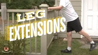 Improve Walking with Standing Leg Extensions Stroke Recovery