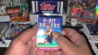 2025 Topps Flagship Basketball retail box! We pulled a ROOKIE PLAYER WORN PATCH. 💪🏽😳🔥 