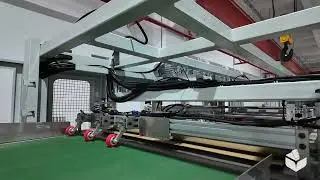TV screen protection packaging machine
