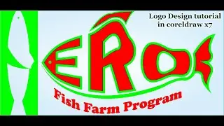 Hero fish logo tutorial in coreldraw x7 | Logo design tutorial by shourab