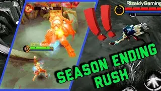 Season 18 Ending Rush CLAUDE Gameplays | Mobile Legends