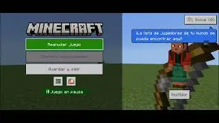 Minecraft speedrun 100%real no fake en m&oacute;vil #mepicalaoreja