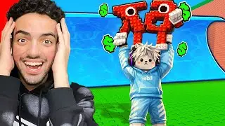 جبت شخصيات اسطورية بسبب جليتش غريب ! Escape Tsunami For Brainrots!