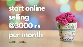 START YOUR ONLINE SELLING OF GARDEN ITEMS @3000 RS PER MONTH