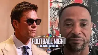Tom Brady as Las Vegas Raiders owner and broadcaster is 'uncomfortable' | FNIA | NFL on NBC