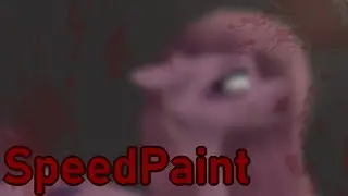 MLP SpeedPaint - Zombie Pinkamina [TW GORE]