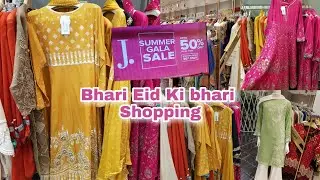 J. Junaid Jamshed Summer Sale 2021 Pret Collection