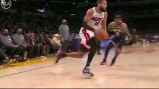 Caleb Martin Trying To Dunk In Mid-air Over Dwight Howard!