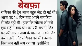 बेवफा–मुस्कुराहट के पीछे का सच | Love Was Real, he Was Not | Heart Touching #suvichar #story #kahani