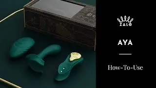 How-To-Use Video (Spanish): ZALO Aya Wearable Vibrator