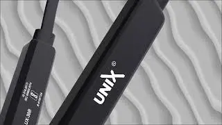 Unix Thala 60 Hours Playing Time Fast Charging Bluetooth Neckband Earphone Bluetooth Headset