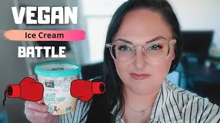 VEGAN ICE CREAM BATTLE: Which one is best? Ben and Jerry's, So Delicious, 365 and Oatly