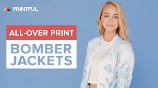 Custom All-Over Print Bomber Jackets: Printful Print-on-demand