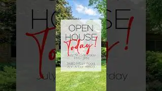 OPEN HOUSE TODAY!!! 🏡 #OpenHouse #AnnArbor #Michigan #Shorts