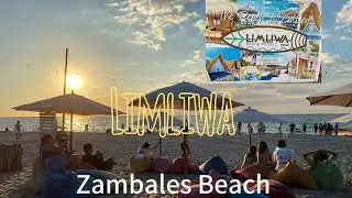 One of the Best Beaches in Zambales / walk Tour /Limliwa Beach Resort San felipe Zambales