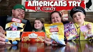 Americans Try UK Candies || Foreign Food Friday