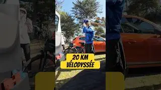 20 Km de v&eacute;lo sur les pistes cyclables des Landes 🚲 #vlog #velo #landes #vacances #foret #pourtoi