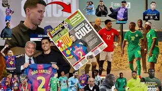 🚨MATHS SENEGAL  EGYPT DEMI FINAL !FLICK AVAIT DÉCLARE QUE TER STEGEN NE JOUERAIT ? CANCELO ENTRAINE?