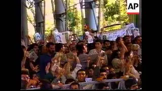 IRAN: IRANIANS PREPARE FOR IRAN V USA WORLD CUP SOCCER MATCH