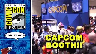 Monster Hunter Iceborne DLC Demo Play:  Capcom Comic Con Booth w/Resident Evil Game SDCC Comicon