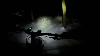 Manetto Hills Snowride at Night!