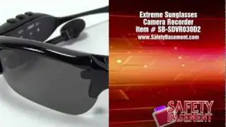 Extreme Digital Sunglasses Camera- SDVR030D2