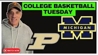 Michigan vs Purdue 2/17/2026 College Basketball Picks and Predictions - Jason Sharpe CBB Best Bets