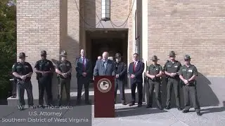U.S. Attorney Thompson and Law Enforcement Officials Announce Key Guilty Plea in Beckley Drug Case