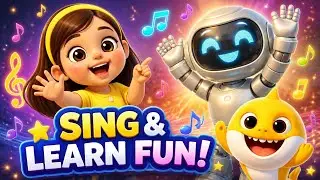 Rima & Robi's Colorful Adventure! Learn Colors & Numbers with Fun English Songs!🌈🔢