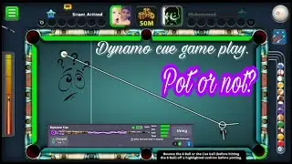 8 Ball pool _ Dynamo cue game play.