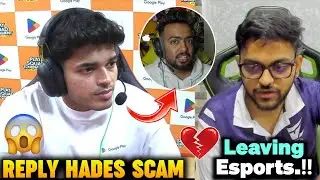 Hector Sudden Retirement From eSports 💔 Jonathan Reply Hades* Scam ⚠️ Leaving Godlike 🚨