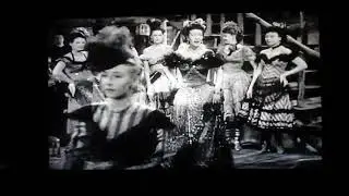 Ona Munson (Belle Watling) sings Coax Me in a John Wayne - Republic's Western, Dakota (1945)