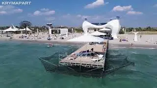 Крымские Пляжи Казантип, Поповка - 4K Drone | KRYMAPART
