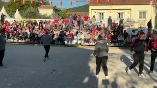 Superb pointe et tir &agrave; Nyons P&eacute;tanque National F&eacute;minine Demi Final #petanque2025