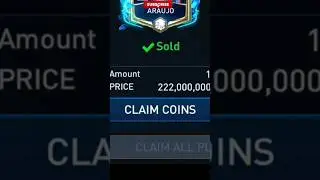 🤑 1 Pack = 220 Million Coins #fifamobile #football