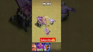 Mini-Minion Hive vs Throwers😭#coc #clashofclans#gaming #viralshorts