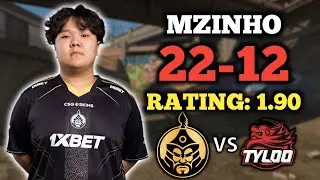 MZINHO (22-12) THE MONGOLZ vs TYLOO (OVERPASS) FISSURE PLAYGROUND 2
