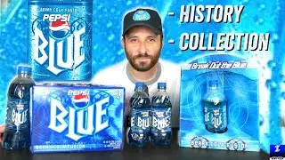 Pepsi Blue History and Collection ASMR | The Forgotten Soda Returns