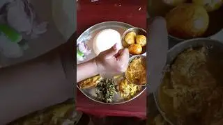 monday egg special#food viral#shorts feed#thali viral#binar official
