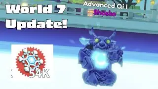 ADVANCED Qi Is OP! World 7 Update Overview! Weapon Fighting Sim