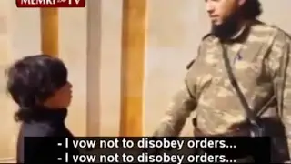Chilling Video Shows Young Child Agreeing To Be Killed For ISIS