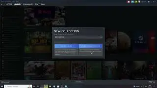 Steam 2022 - How To Create Game Collections
