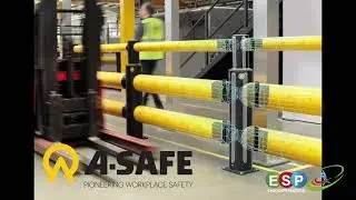 &Uuml;retimden Test Aşamasına A-SAFE Esnek Bariyer Sistemleri |  Ergosafe Partner