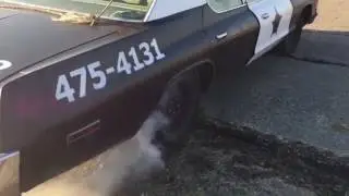 Bluesmobile chased by police!!