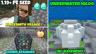 🔥[GOD SEED] Minecraft Bedrock 1.19: Blacksmith, Broken Igloo, Mob Spawner&hellip;