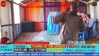 POWER OF THE UNSEEN SUNDAY SERVICE 