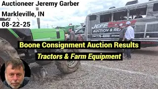 Auction Results Tractors Case IH | Oliver | Ford | Long | Satoh - Used Farm Equipment - 08-22-25